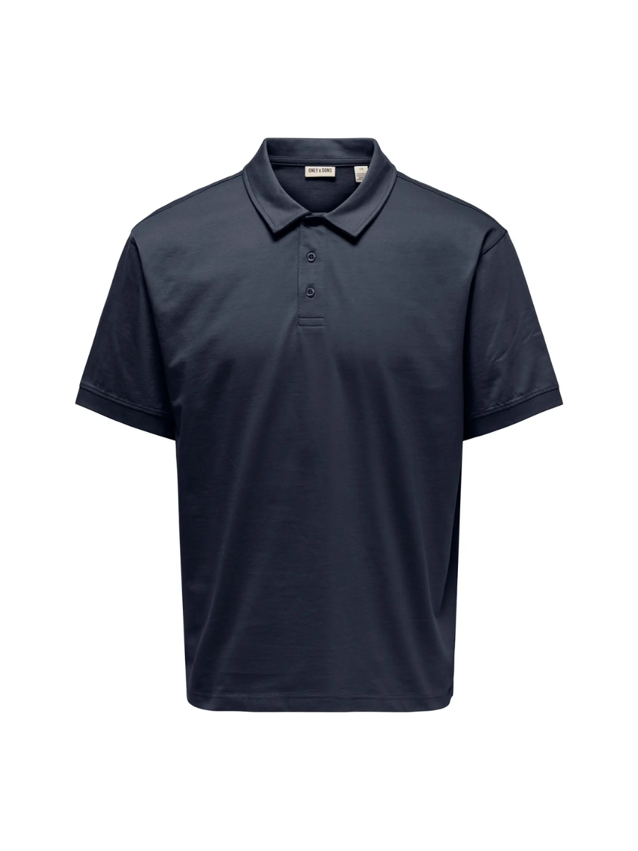 ONLY + SONS Men's Short Sleeve Polo